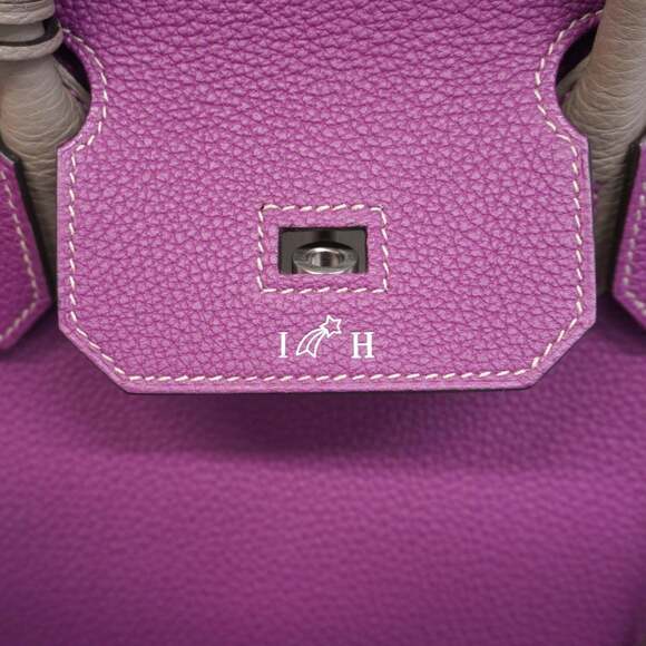 Hermes Hermès Birkin 30 Togo Anemone Asphalt Handbag with Z Stamp, SPO Women's - Picture 6 of 13